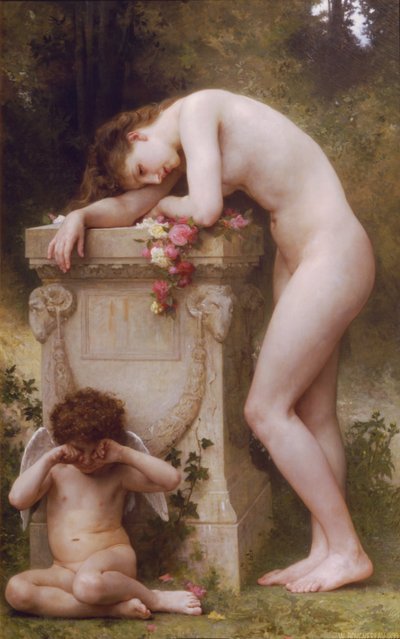 Elegie door William Adolphe Bouguereau